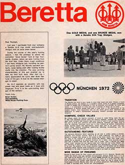RUCO & Beretta Catalog Year 1974 